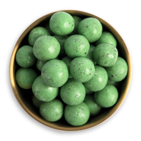 mint chip malt balls